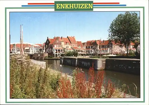 Enkhuizen Partie am Kanal Kat. Enkhuizen