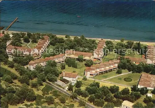 Korfu Corfu Fliegeraufnahme Hotel Miramare Kat. Griechenland