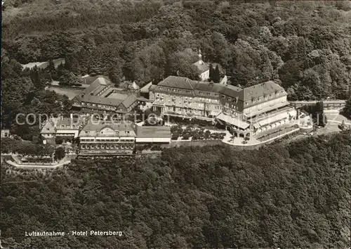 Koenigswinter Hotel Petersberg Fliegeraufnahme Kat. Koenigswinter