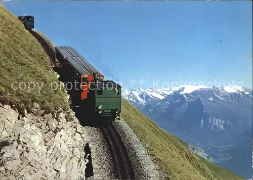 Brienz Rothornbahn Sustengebiet  Kat. Eisenbahn