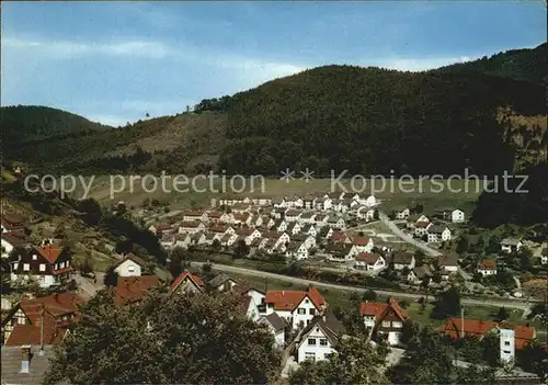 Gernsbach Terrassencafe Schlossblick Panorama Kat. Gernsbach