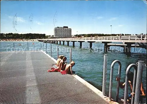 Timmendorfer Strand Seebruecke Kat. Timmendorfer Strand