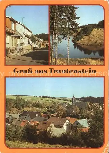 Trautenstein Harz Segemenstrasse Vorbecken Rappbode Panorama Kat. Hasselfelde