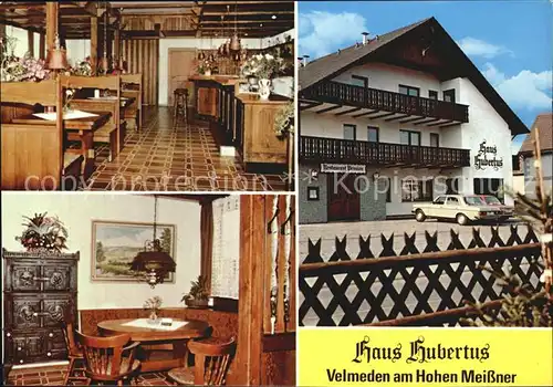 Velmeden Witzenhausen Haus Hubertus Kat. Hessisch Lichtenau