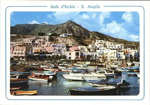 Ischia San Angelo Hafen Kat. 