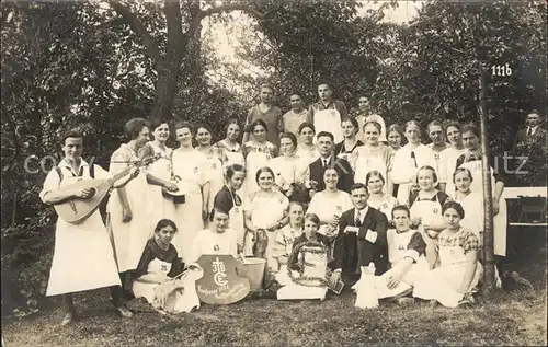 Bad Blankenburg Gruppenbild Konferenz 1926 Kat. Bad Blankenburg