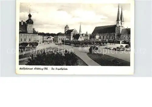 Altoetting Kapellplatz Kirche Wallfahrtsort Kat. Altoetting