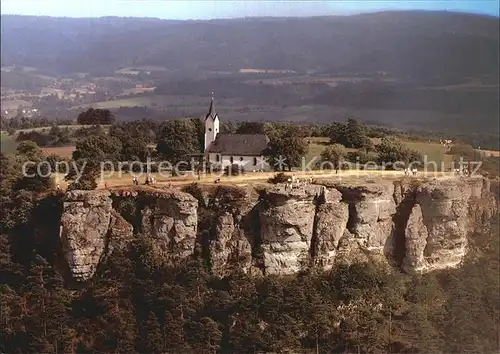 Staffelberg Felsenkrone Adelgundis Kapelle Kat. Bad Staffelstein