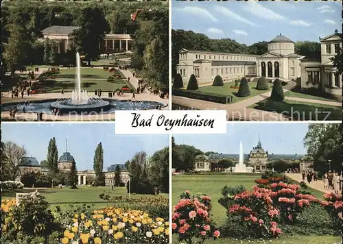 Bad Oeynhausen Wasserspiele Wandelhalle Badehaus  Kat. Bad Oeynhausen