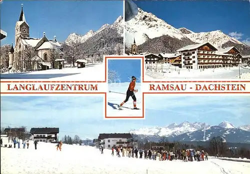 Ramsau Dachstein Steiermark Langlaufzentrum  Kat. Ramsau am Dachstein