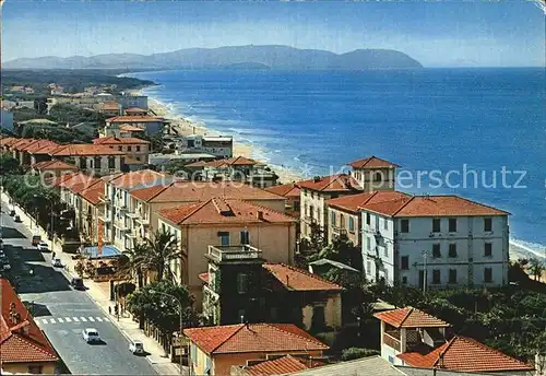 San Vincenzo Toscana Fliegeraufnahme mit Strand Kat. San Vincenzo