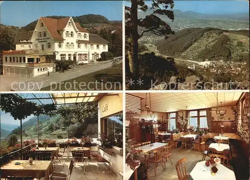 Lautenbach Renchtal Gasthaus Pension Lautenfelsen Kat. Lautenbach