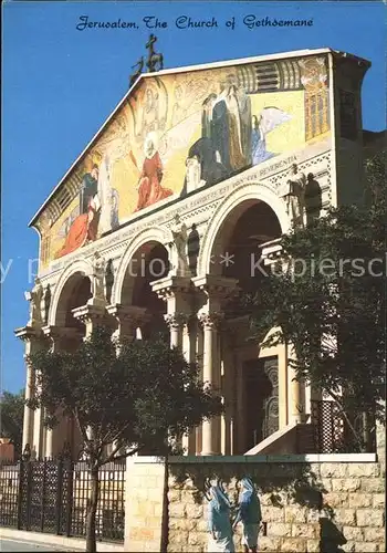 Jerusalem Yerushalayim The Church of Gethsemane Kat. Israel