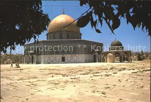 Jerusalem Yerushalayim Dome of the Rock Kat. Israel