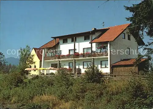 Neukirchen Heilig Blut Pension Cafe Komsteiner Hof Kat. Neukirchen b.Hl.Blut