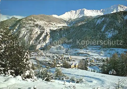 Ried Oberinntal Panorama  Kat. Ried im Oberinntal