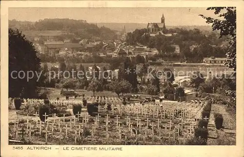 Altkirch Elsass Kriegsgraeberfriedhof