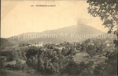 Bourbach le Haut Panorama Kat. Bourbach le Haut