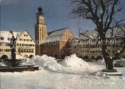 Freudenstadt Marktplatz Rathaus Kat. Freudenstadt