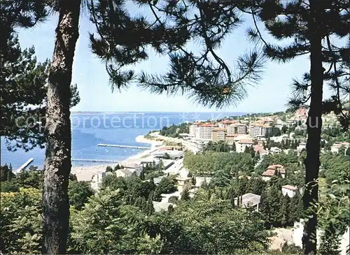 Portoroz Teilansicht  Kat. Slowenien