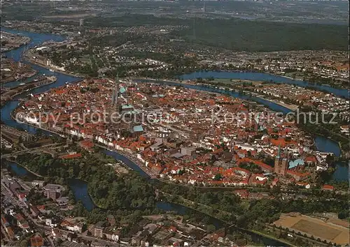 Luebeck Fliegeraufnahme Kat. Luebeck