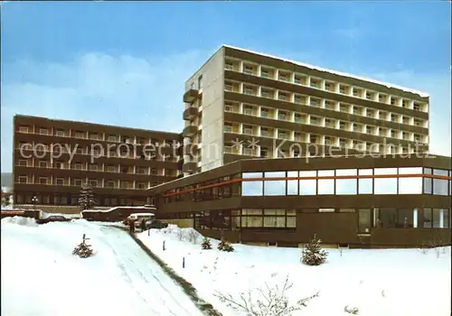 Willingen Sauerland Kurklinik Hochsauerland im Winter Kat. Willingen (Upland)