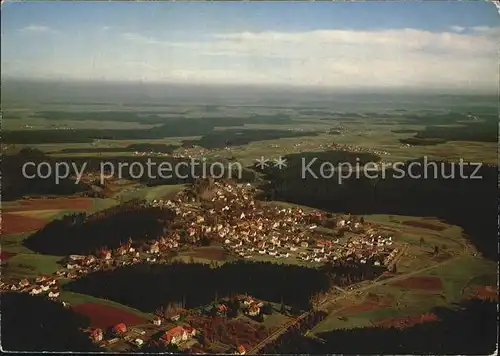 Koenigsfeld Schwarzwald Heilklimatischer Kurort Schwarzwald Fliegeraufnahme Kat. Koenigsfeld im Schwarzwald