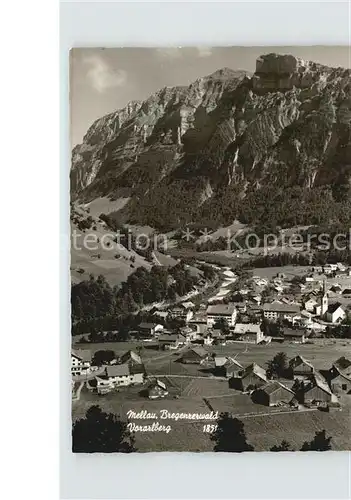 Mellau Vorarlberg Fliegeraufnahme Kat. Mellau