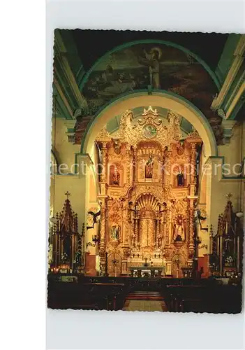 Panama City Panama Altar de Oro en la Iglesia de San Jose Kat. Panama City