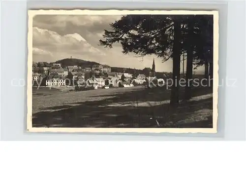 Altenberg Erzgebirge Panorama Kat. Geising