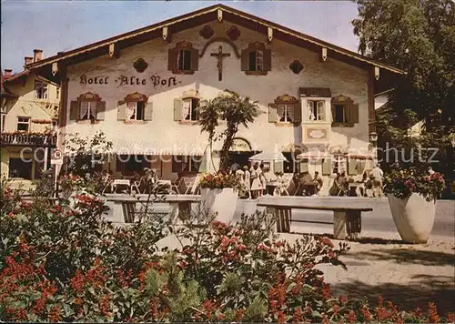 Oberammergau Hotel Alte Post Kat. Oberammergau