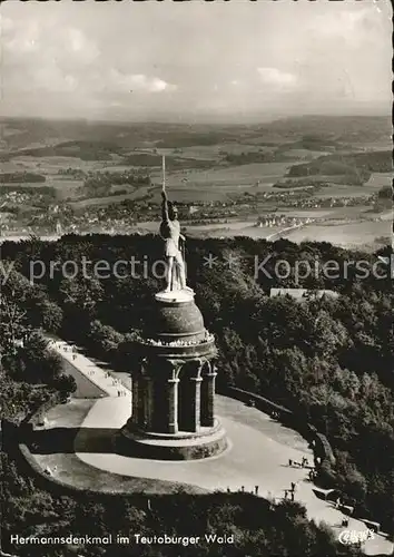 Bad Lippspringe Hermannsdenkmal Kat. Bad Lippspringe