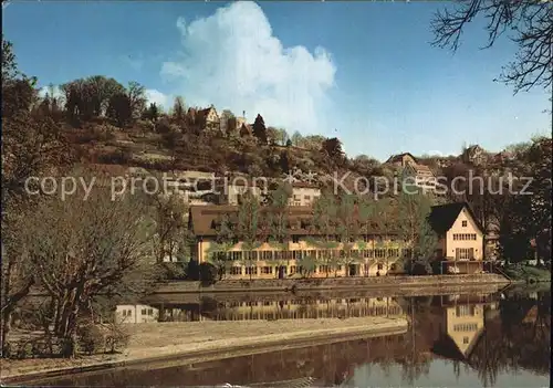 Tuebingen Jugendherberge am Neckar Jugendherbergswerk Landesverband Schwaben Kat. Tuebingen