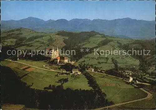 Sonntagberg Fliegeraufnahme Wallfahrtskirche Kat. Sonntagberg