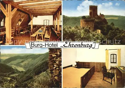 Brodenbach Burghotel Ehrenburg Kat. Brodenbach