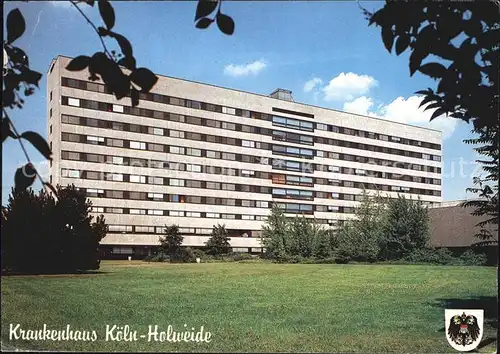 Koeln Rhein Krankenhaus Koeln Holweide Kat. Koeln