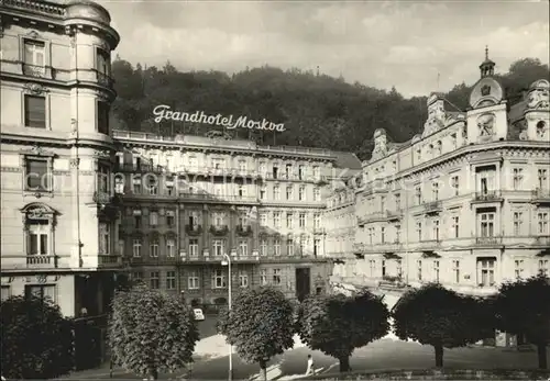 Karlovy Vary Grandhotel Moskva Pupp Kat. Karlovy Vary Karlsbad