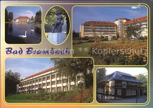 Bad Brambach Festhalle Klinik Vogtlandklinik Kurverwaltung Kat. Bad Brambach