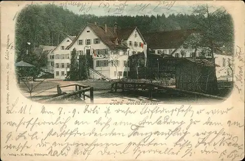 Bad Niedernau Gasthaus / Rottenburg am Neckar /Tuebingen LKR