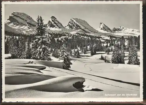 Unterwasser Toggenburg Churfirsten Sellenmatt / Unterwasser /Bz. Toggenburg