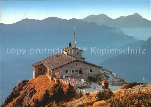 Kehlsteinhaus Fliegeraufnahme Kat. Berchtesgaden