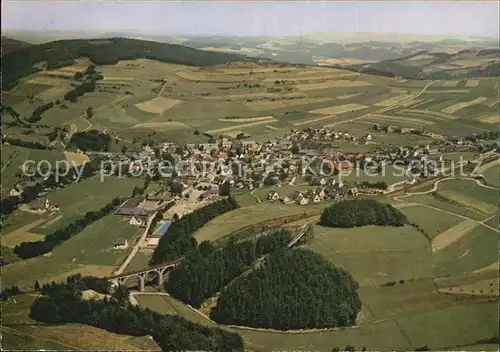 Usseln Fliegeraufnahme Kat. Willingen (Upland)