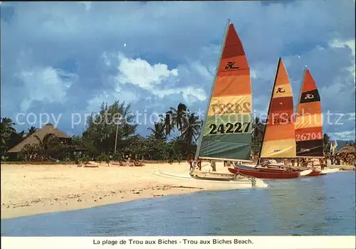 Mauritius La plage de Trou aux Biches Kat. Mauritius