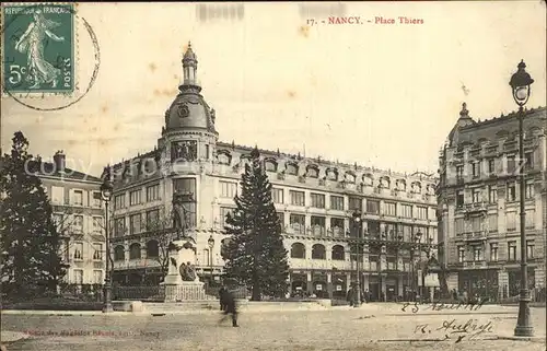 Nancy Lothringen Place Thiers Monument Kat. Nancy