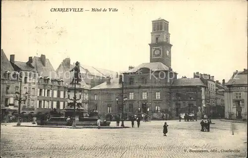 Charleville Mezieres Rathaus Marktplatz Kat. Charleville Mezieres