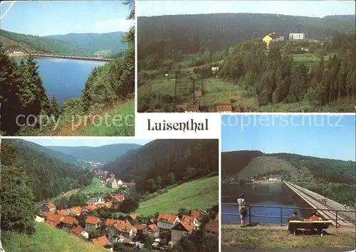 Luisenthal Ohratalsperre FDGB Erholungsheim Adolf Deter Teilansicht  Kat. Luisenthal Thueringen