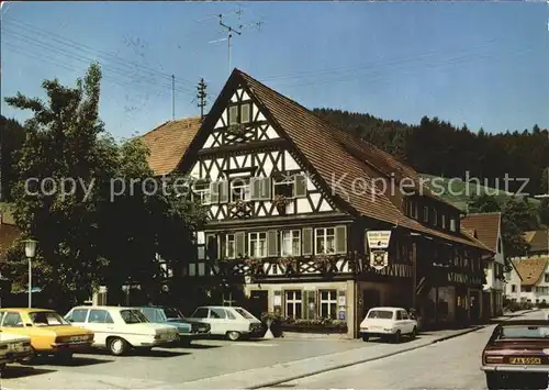 Schenkenzell Gasthof Sonne Kat. Schenkenzell Schwarzwald