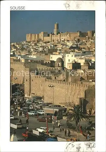 Sousse Altstadt Stadtmauern Kat. Tunesien