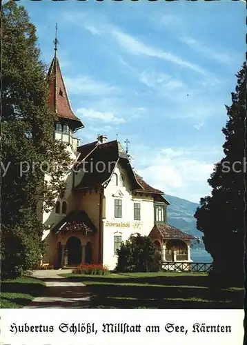 Millstatt Millstaettersee Hubertus Schloessl Kat. Millstatt Millstaetter See