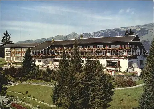 Sonthofen Oberallgaeu Kur  und Sporthotel Allgaeuer Berghof Kat. Sonthofen